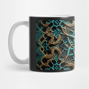 Artistic Celtic Design Pattern Mug